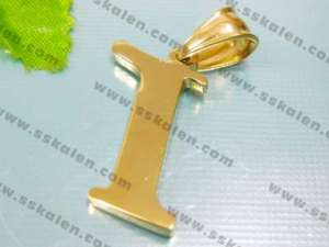 Stainless Steel Gold-plating Pendant  - KP22858-D