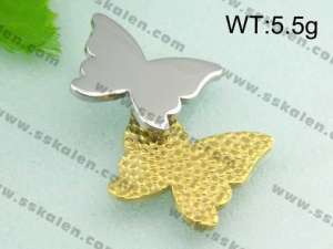 Stainless Steel Gold-plating Pendant - KP28311-K