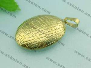 Stainless Steel Gold-plating Pendant  - KP28580-K