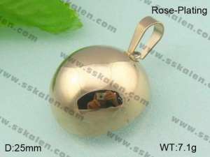 Stainless Steel Gold-plating Pendant - KP29407-K