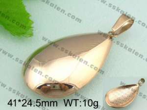 Stainless Steel Gold-plating Pendant  - KP29676-K