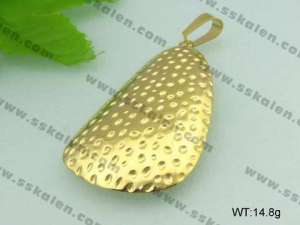  Stainless Steel Gold-plating Pendant  - KP29859-K