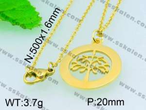  Stainless Steel Gold-plating Pendant  - KP40626-Z
