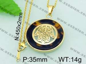 Stainless Steel Gold-plating Pendant  - KP41759-K