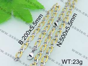  SS Jewelry Set - KS44056-Z