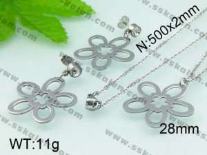  SS Jewelry Set - KS24618-Z