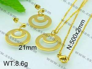 SS Jewelry Set - KS24918-Z