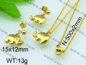 SS Jewelry Set - KS24930-Z