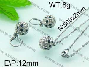 SS Jewelry Set - KS26444-Z