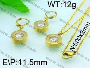  SS Jewelry Set - KS28215-Z