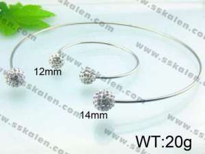 SS Jewelry Set  - KS32539-Z