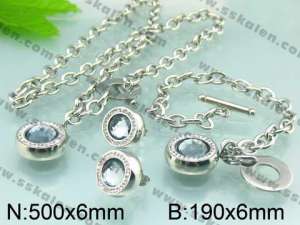 SS Jewelry Set - KS34108-Z