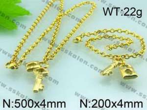 SS Jewelry Set - KS34140-Z