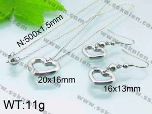 SS Jewelry Set - KS34722-Z