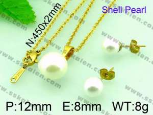 SS Jewelry Set - KS37872-Z