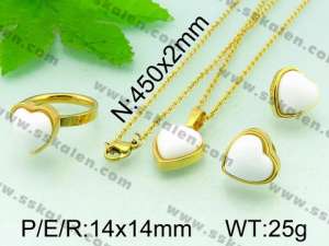 SS Jewelry Set - KS37948-Z