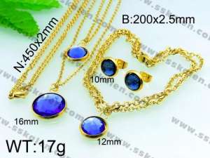  SS Jewelry Set - KS38794-Z