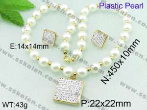 SS Jewelry Set - KS40318-Z