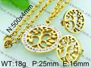 SS Jewelry Set - KS41209-Z