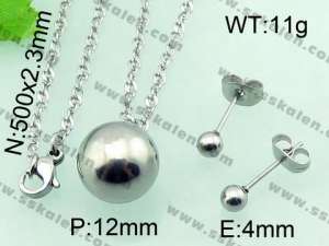 SS Jewelry Set - KS42625-Z