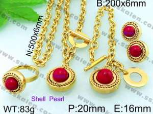 SS Jewelry Set - KS42903-Z