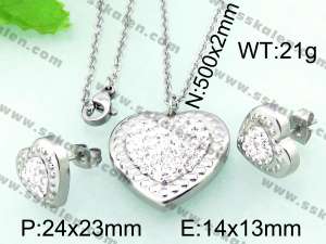  SS Jewelry Set - KS42941-Z