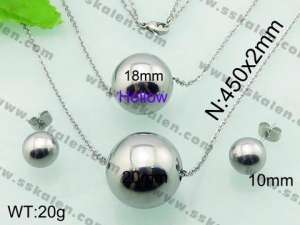 SS Jewelry Set - KS43210-Z