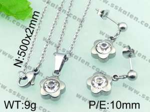 SS Jewelry Set - KS43225-Z