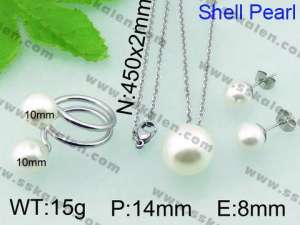 SS Jewelry Set - KS43820-Z