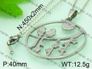 Stainless Steel Popular Pendant  - KP39777-K