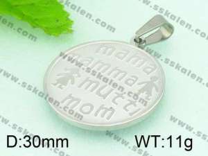 Stainless Steel Popular Pendant - KP39839-D