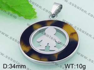 Stainless Steel Popular Pendant  - KP41734-K