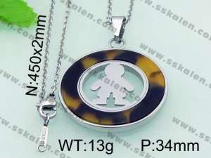 Stainless Steel Popular Pendant  - KP41746-K