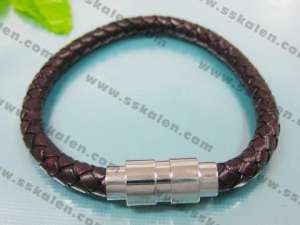  SS Leather Bracelets - KB14504