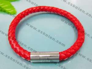 SS Leather Bracelets - KB14544