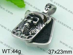 SS Skull Pendant - KP35345-D