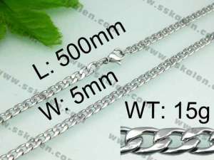 Staineless Steel Small Chain - KN10270-Z