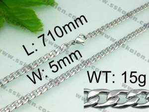 Staineless Steel Small Chain - KN10273-Z