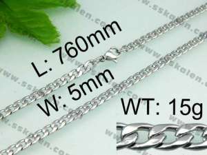 Staineless Steel Small Chain - KN10274-Z