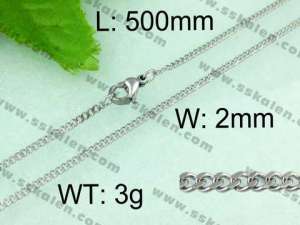 Staineless Steel Small Chain  - KN10397-Z