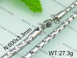 Staineless Steel Small Chain - KN12278-Z