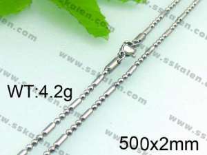 Staineless Steel Small Chain - KN12295-Z