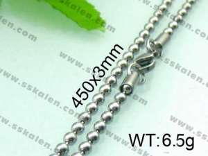  Staineless Steel Small Chain - KN12336-Z