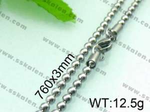  Staineless Steel Small Chain - KN12340-Z