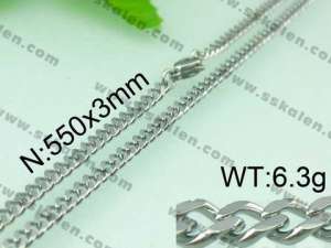  Staineless Steel Small Chain - KN12358-Z