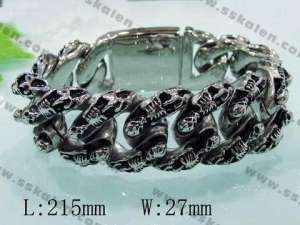 Stainless Steel Special Bracelet - KB27124-D