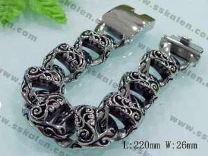 Stainless Steel Special Bracelet - KB27586-D