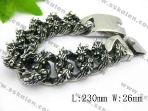  Stainless Steel Special Bracelet  - KB27830-D