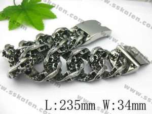 Stainless Steel Special Bracelet  - KB27839-D