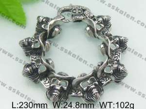 Stainless Steel Special Bracelet  - KB29903-D